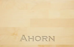 Ahorn stabverleimt