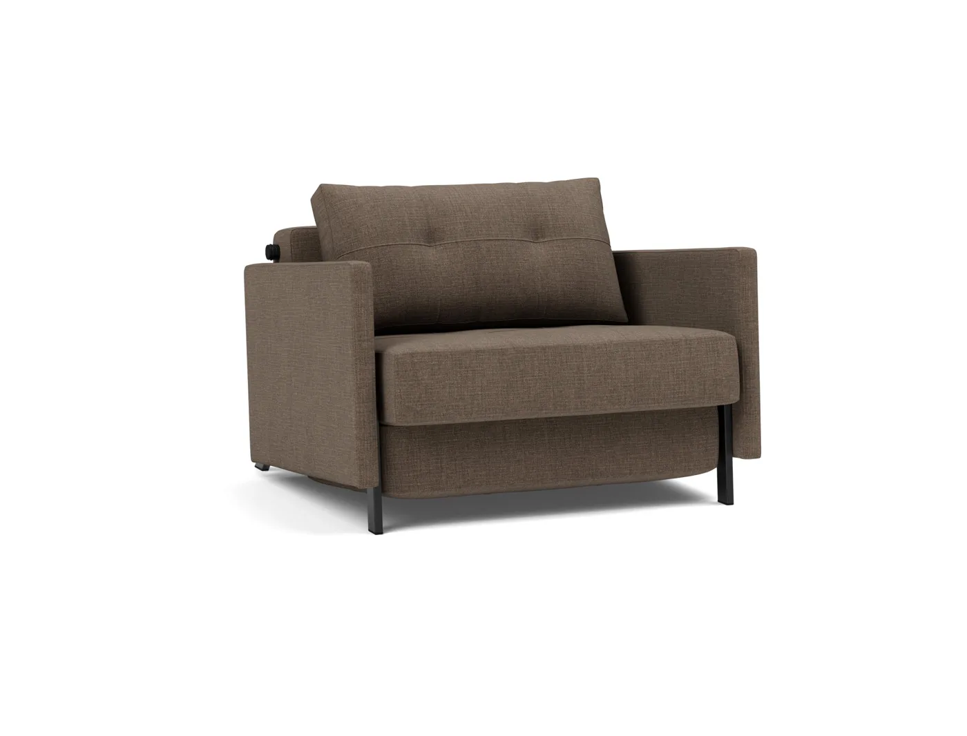 Sleeping chair Cubed 90 Chair with armrests