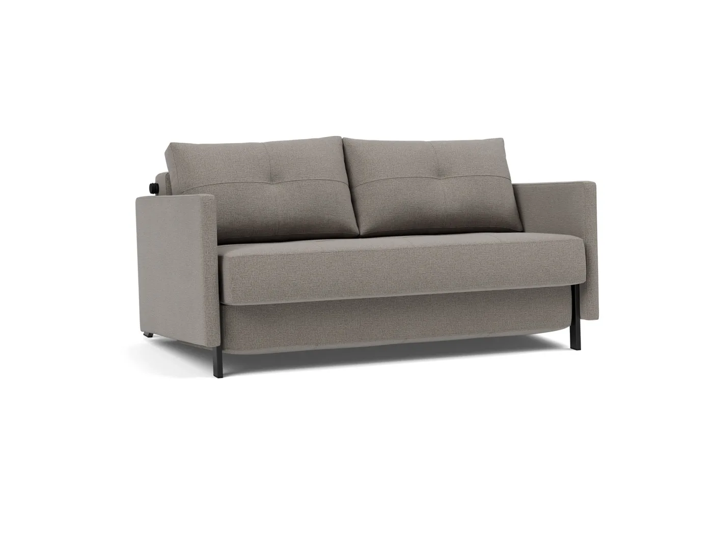 Schlafsofa Cubed 140, mit Armlehnen