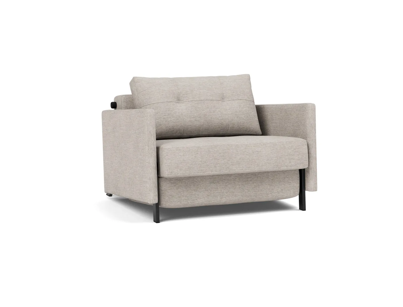 Sleeping chair Cubed 90 Chair with armrests