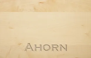 Ahorn massiv