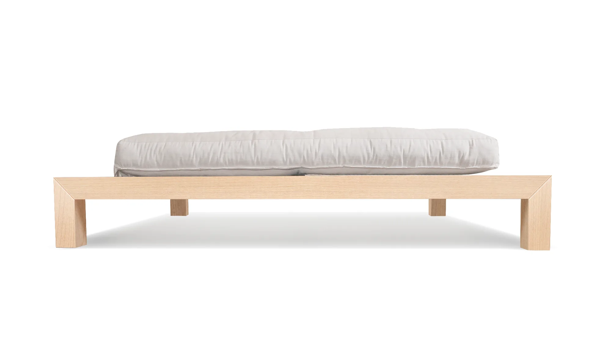 Solid wood bed Tokyo