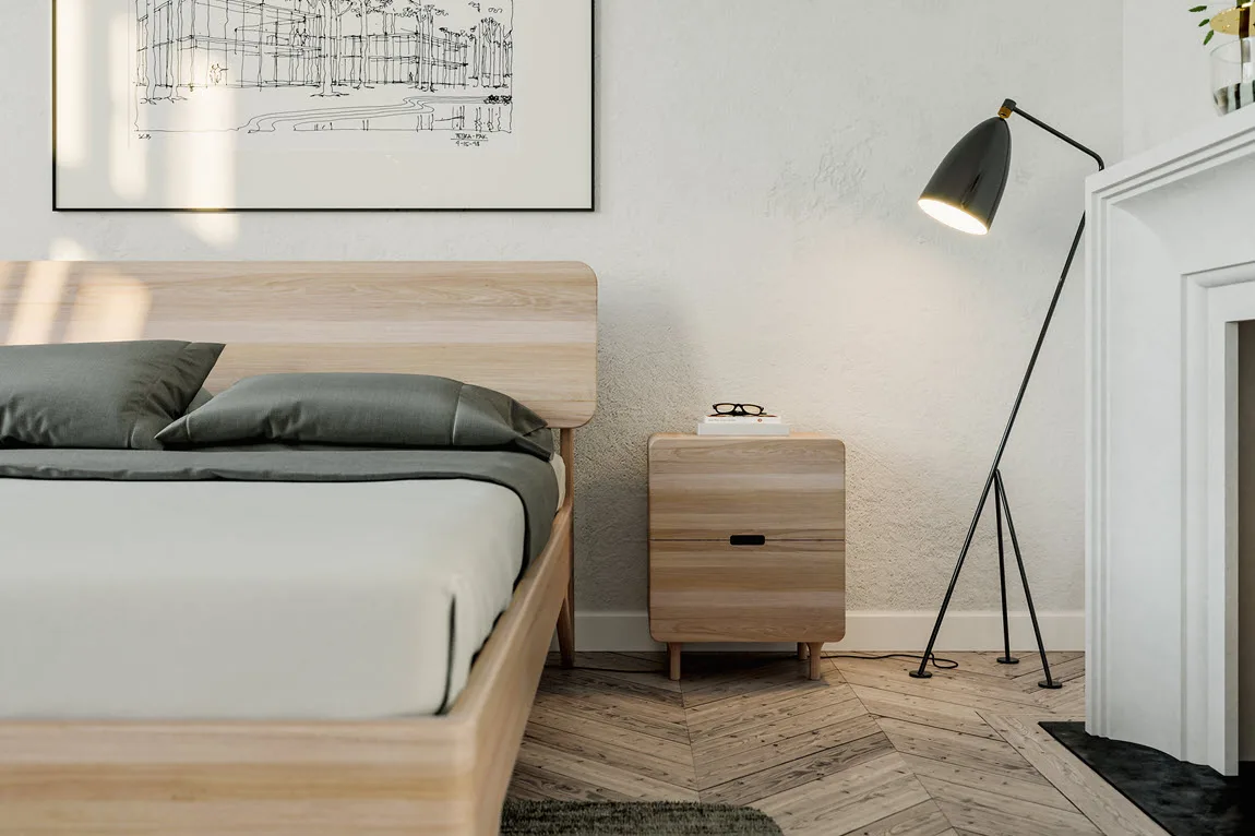 Rast Design Massivholzbett Enzo Ambiente