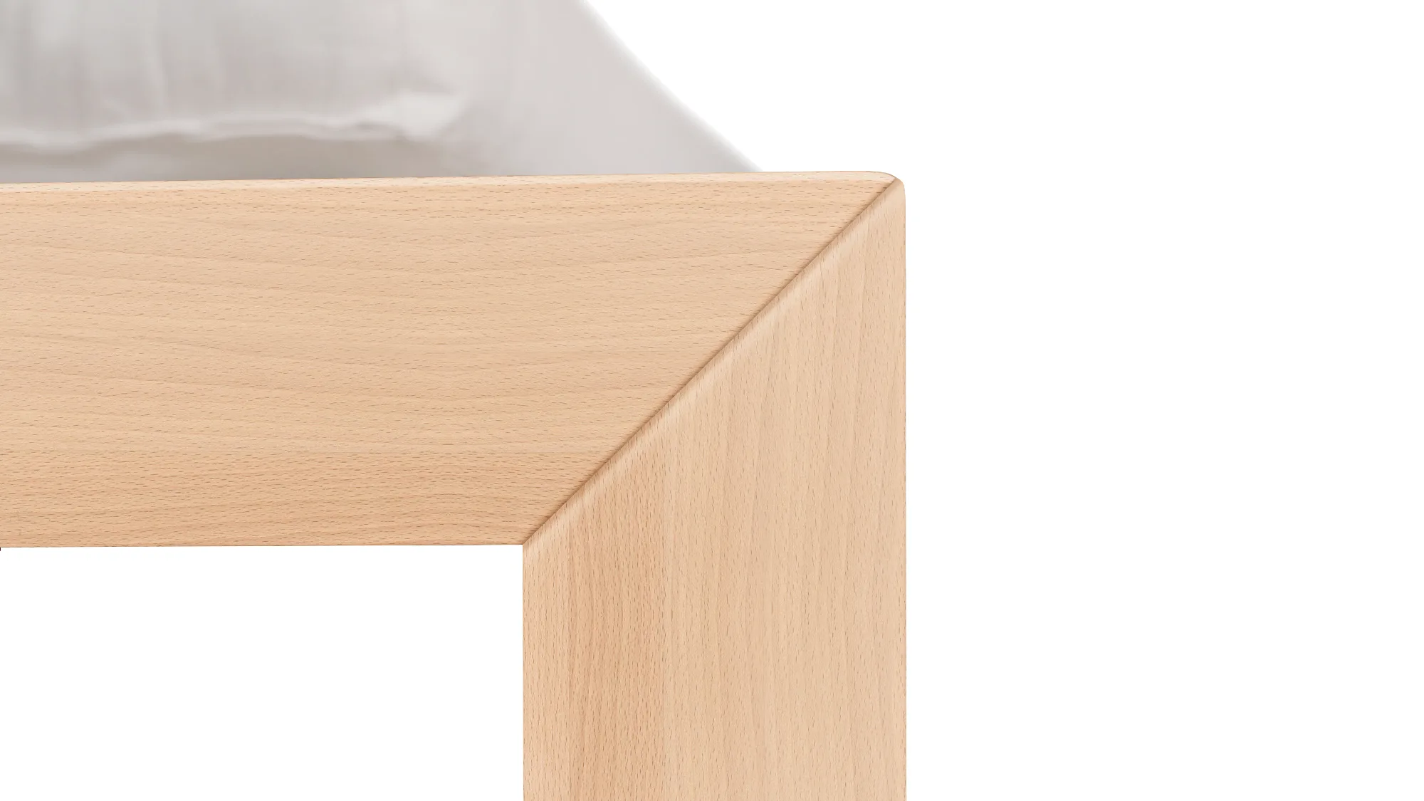 Solid wood bed Tokyo