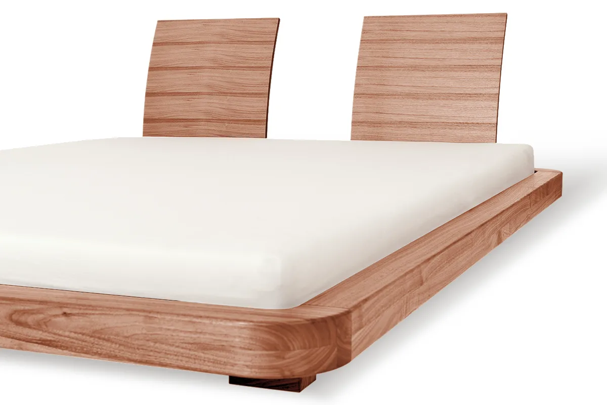 Solid wood bed Kobayashi