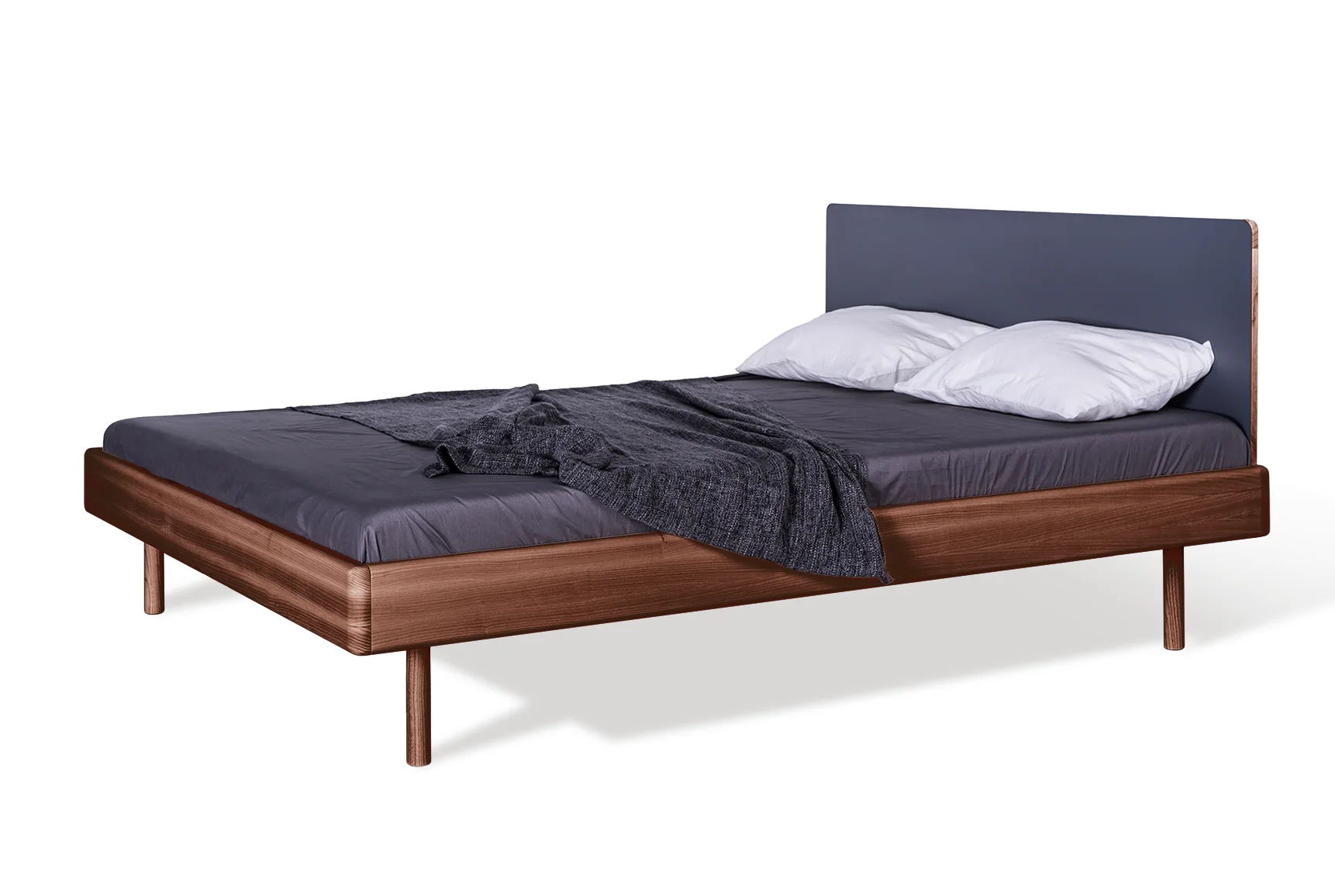 Solid wood bed Maseo