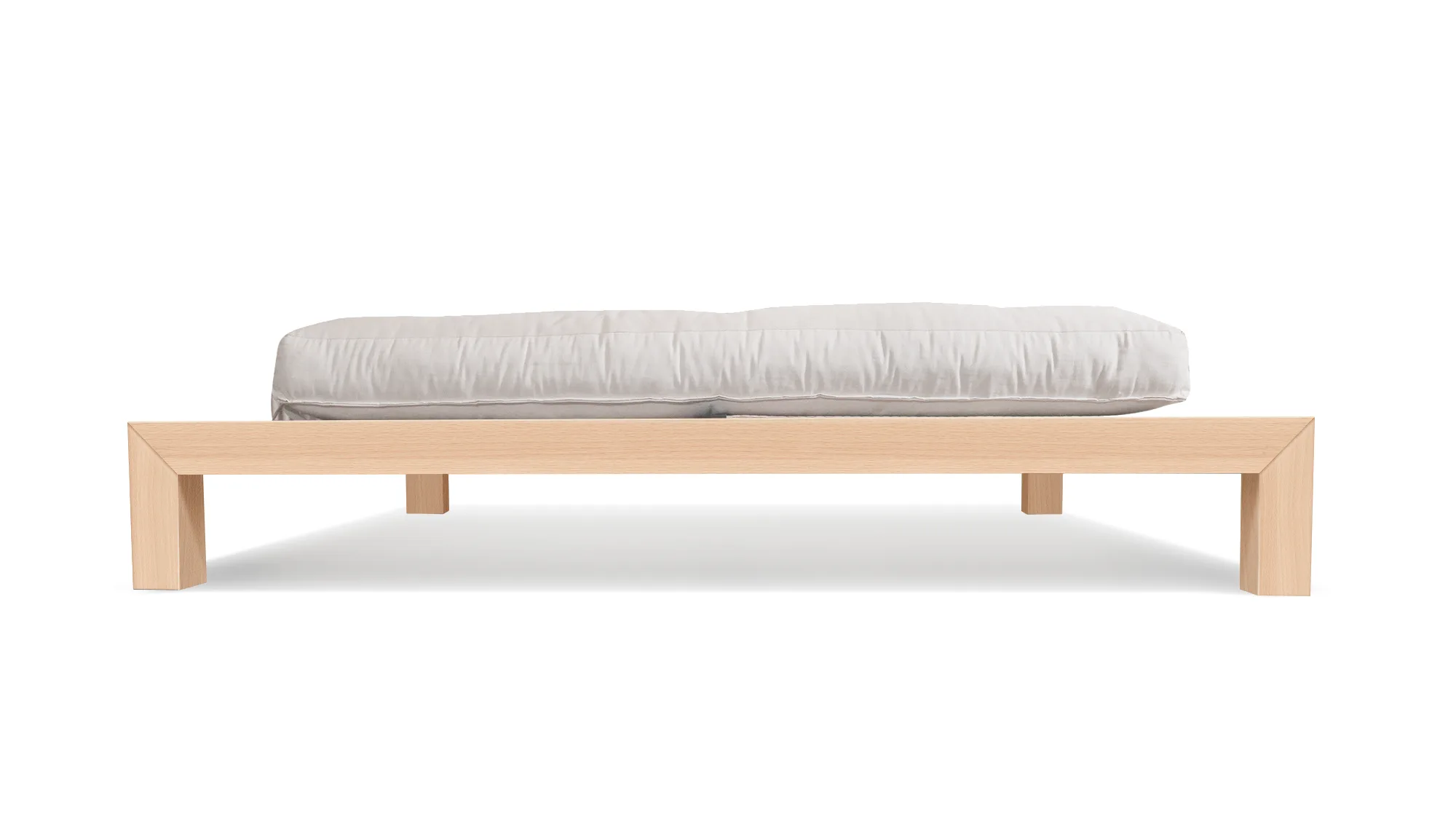 Solid wood bed Tokyo
