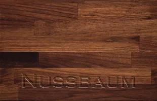 Nussbaum stabverleimt