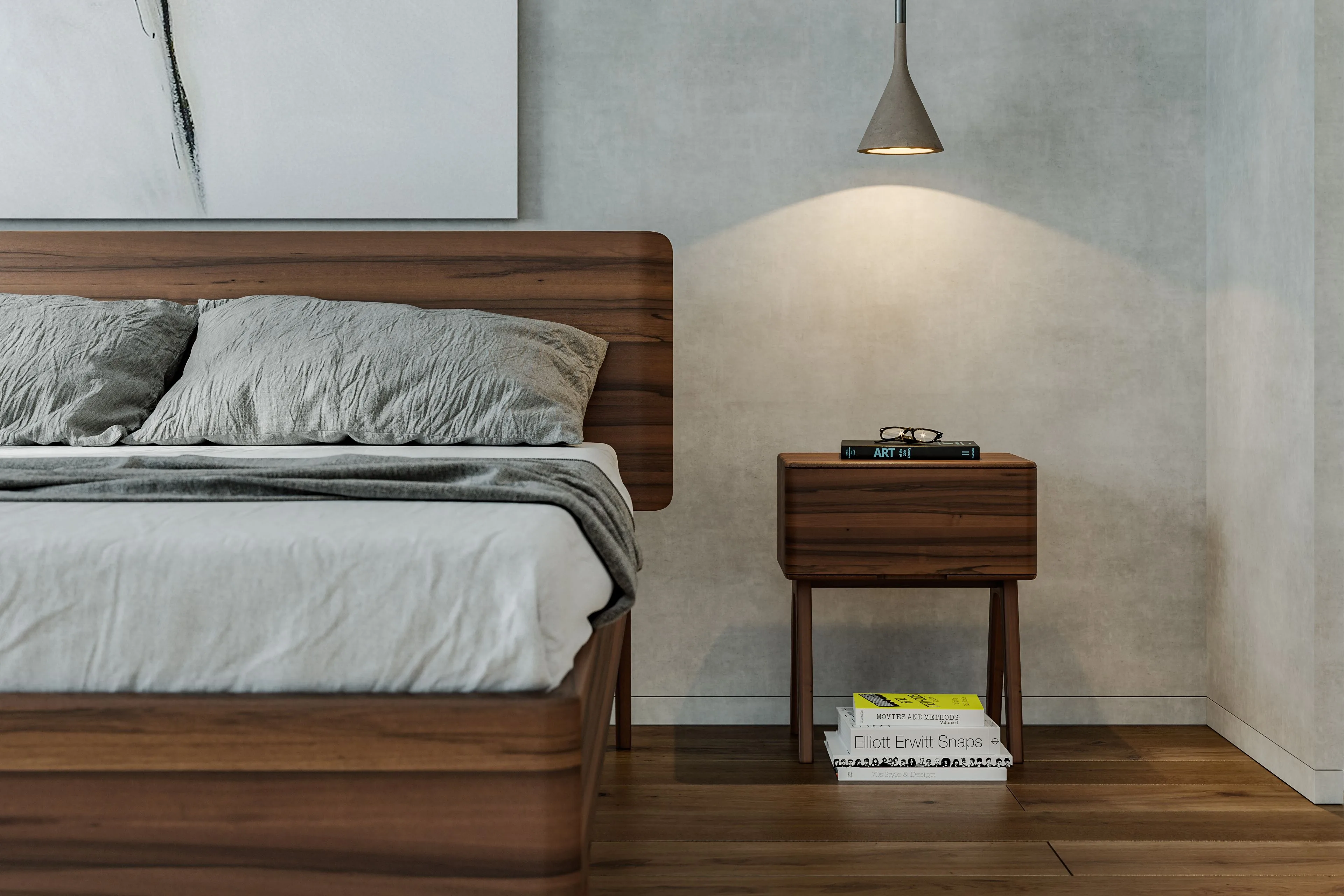 Rast Design Massivholzbett Luka Ambiente
