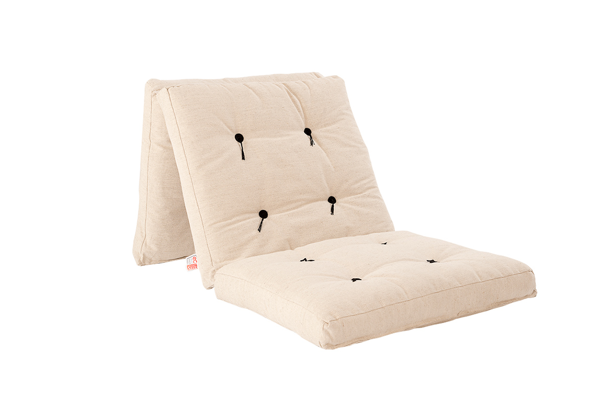 Latexsandwich Klappfuton