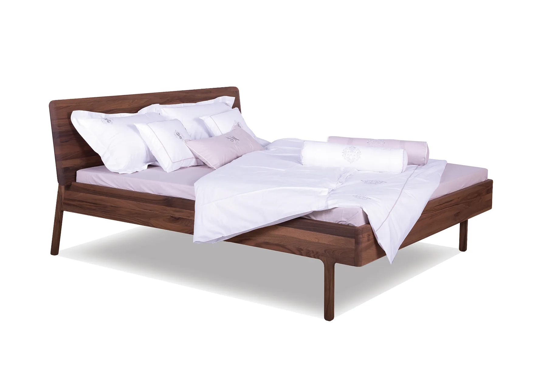 Solid wood bed Luka