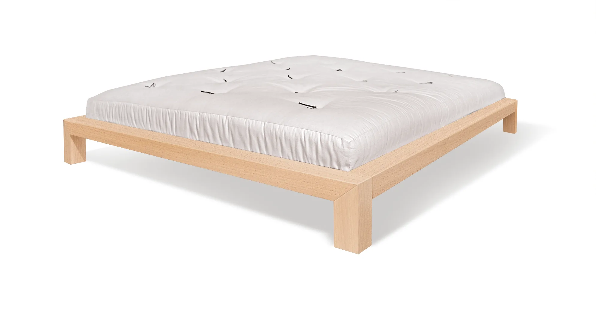 Solid wood bed Tokyo