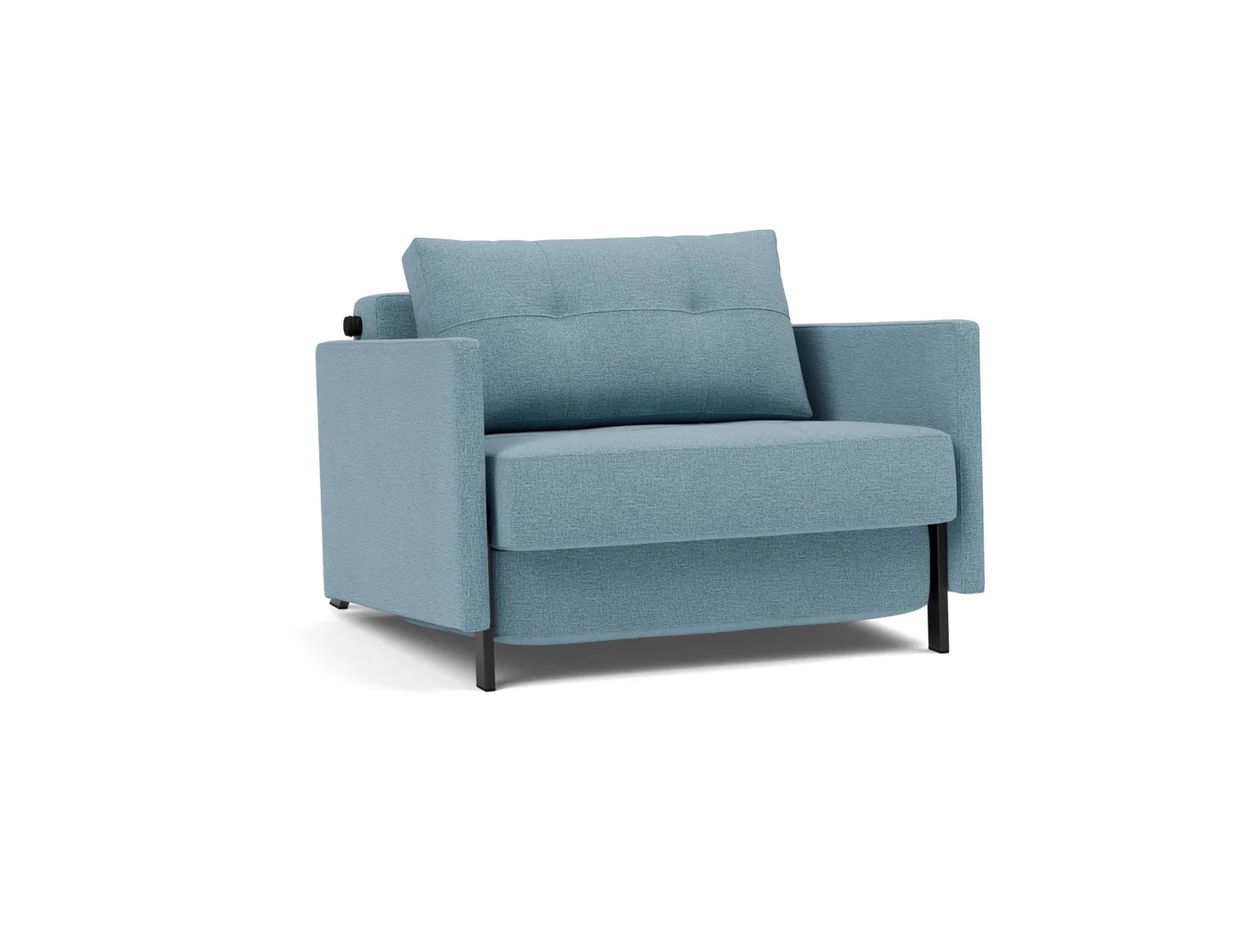 Sleeping chair Cubed 90 Chair with armrests