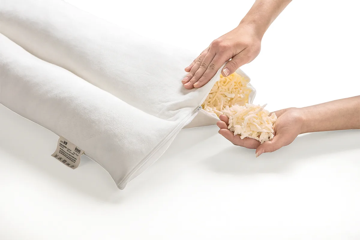 Chiropillo Med Dormiente Füllkissen Naturlatex Entnahme Füllung