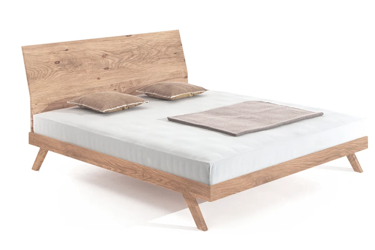 Dormiente Massivholzbett Laria