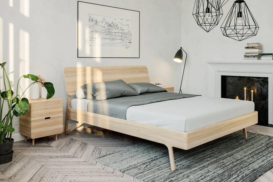Rast Design Massivholzbett Enzo Ambiente