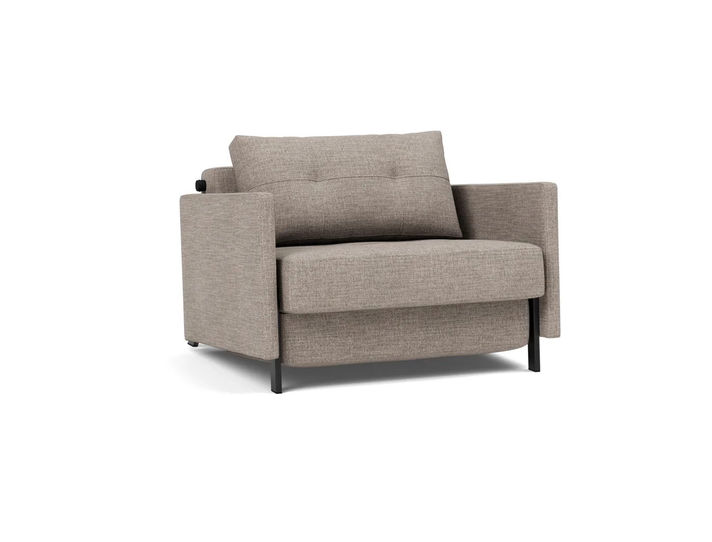 Sleeping chair Cubed 90 Chair with armrests