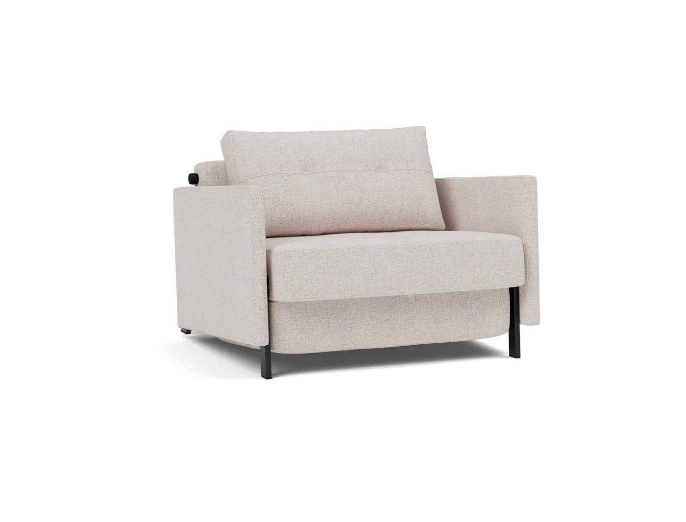 Sleeping chair Cubed 90 Chair with armrests