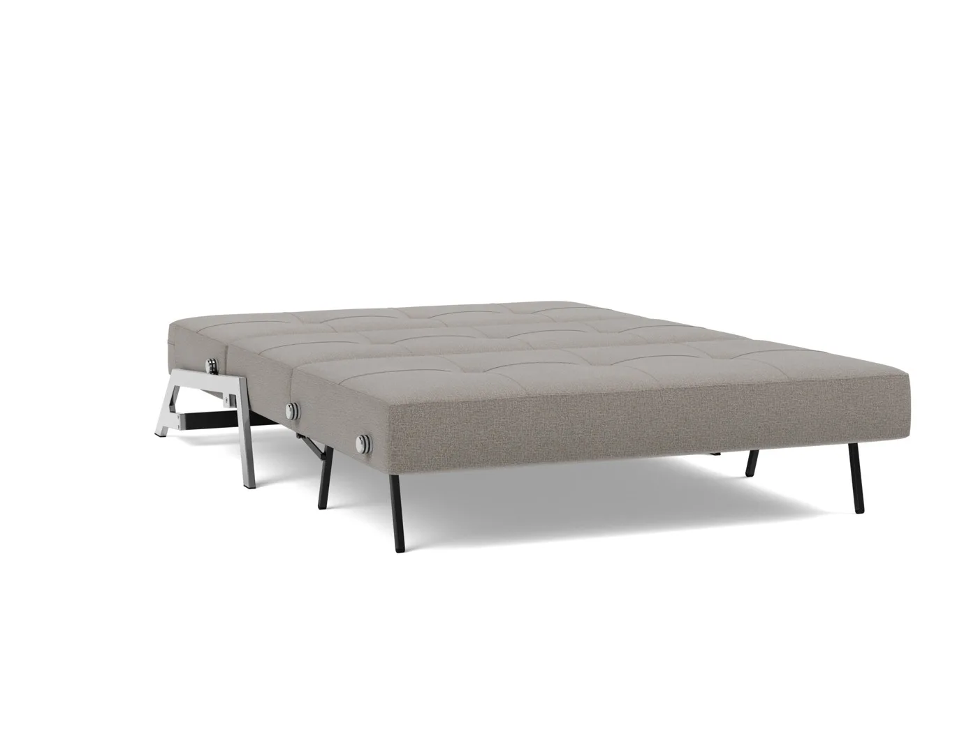 Schlafsofa Cubed 140, Chrom Beine