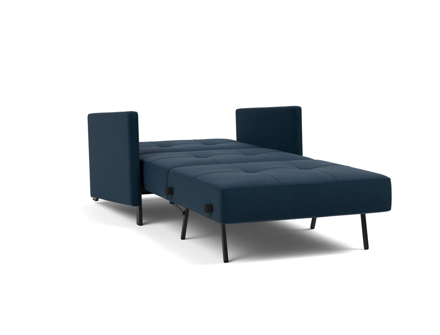Schlafsessel Cubed 90 Chair mit Armlehnen | 528 Mixed Dance, Blue